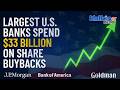 US Banks Hit Record $33bn Buybacks as Deregulation Fuels Capital Returns