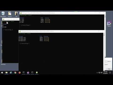 Rapise with Selenium Grid - Nested Parallel Test Execution