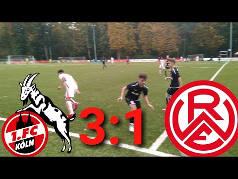 1. FC Köln U15 - Rot Weiss Essen U15 3:0 am 24.10.2020