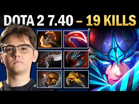 Phantom Assassin Pro Carry with 19 Kills and BF - Gameplay Dota