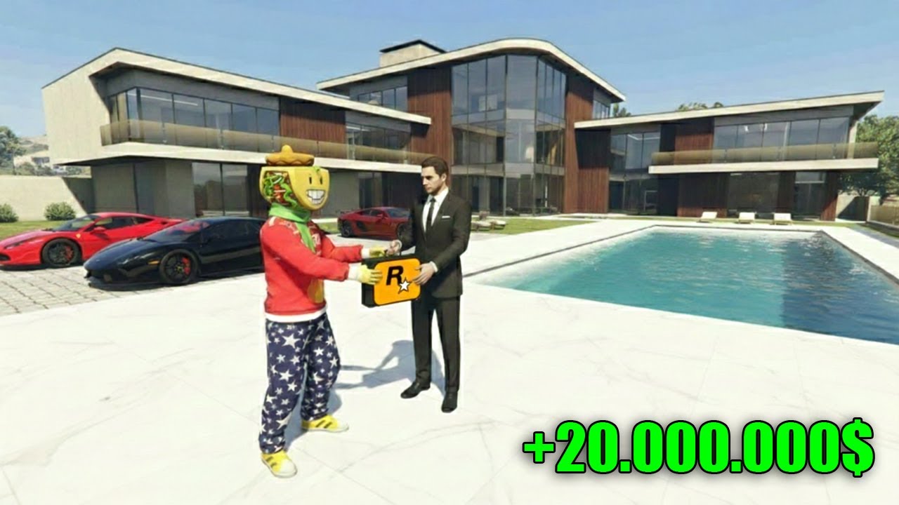 ROCKSTAR GAMES me ha HABLADO para REGALARME otra MANSIÓN LUJOSA en GTA 5 Online