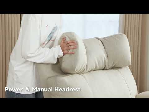 MCombo Model PR601 Power Swivel Glider Recliner -- Overview