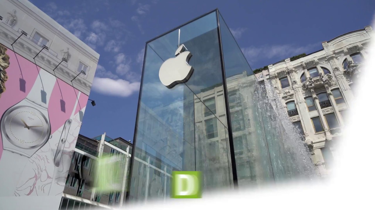 Apple Retail Store in Milano: all-glass cuboid - seele