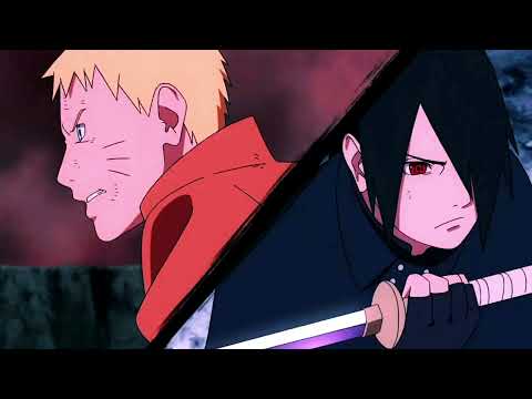 Naruto and sasuke vs momoshiki 4k edit