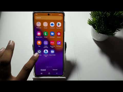 how to set power and hold wale Bixby in Samsung Galaxy m52 5G