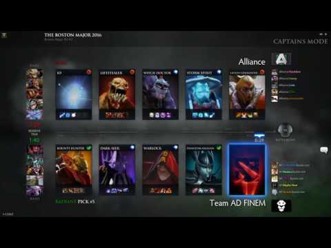 Boston Major Qual EU - Ad Finem vs Alliance