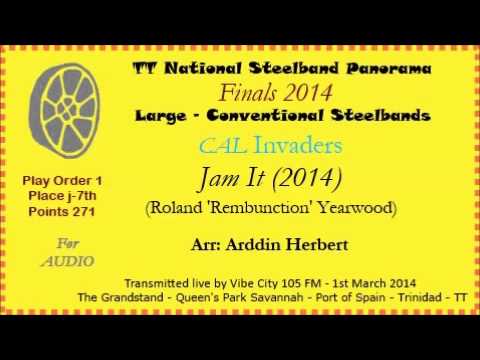 TT Steelband Panorama 2014 - Large Finals. Invaders - Jam It (Arr by Arddin Herbert)