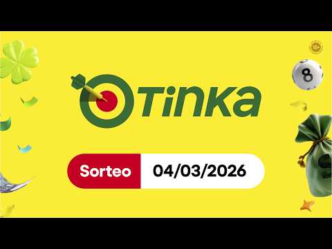 Sorteo Tinka - Miércoles 04 de Marzo de 2026