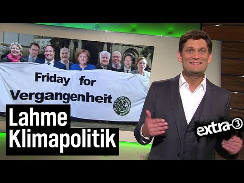 Klimakabinett: Friday for Vergangenheit | extra 3 | NDR