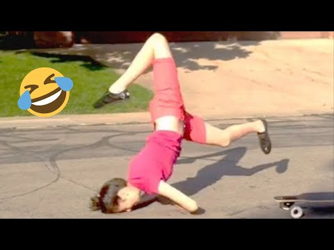 Vídeos de Tombos Engraçados 😂 Desafio Tente Não Rir 😂🤣 | Nível 1