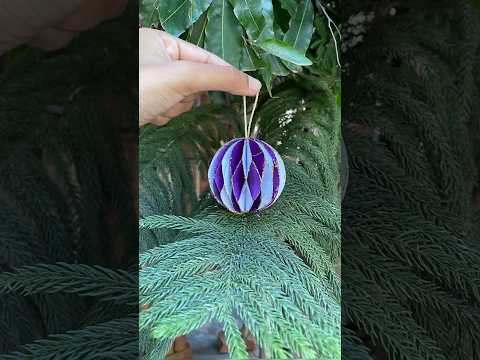 Christmas ball decorations ideas DIY 😍♥️ #shorts #art #craft #best #handmade #trending #beautiful
