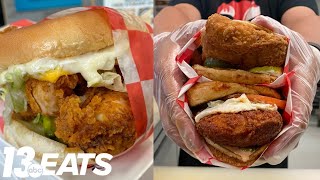 Where's the best fried chicken sandwich in Grand Rapids?