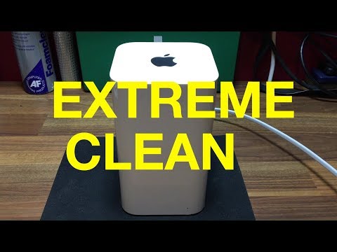 Apple Airport Extreme Deep Clean