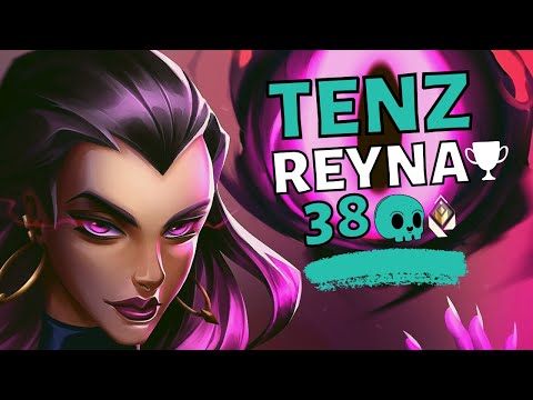 TENZ WITH AMAZING REYNA GAMEPLAY | 38 ELIMS ON SPLIT - VALORANT
