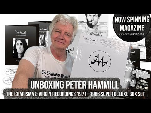 Peter Hammill Unboxing: The Charisma & Virgin Years Box Set