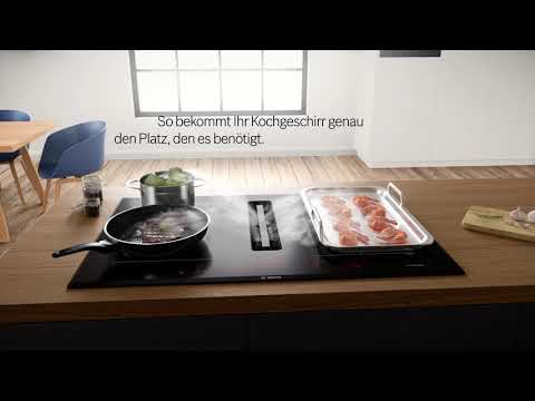 Kochfelder mit integriertem Dunstabzug