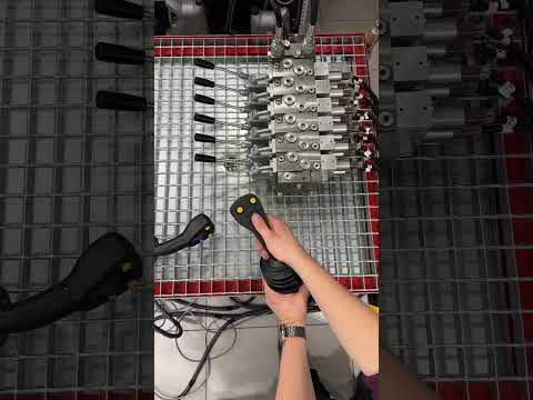 6 functions Proportional valve max 120 l/min 350 bar Forest Crane 2 x Electric Joystick