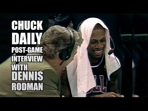 Chuck Daly Post-Game Interview with Dennis Rodman