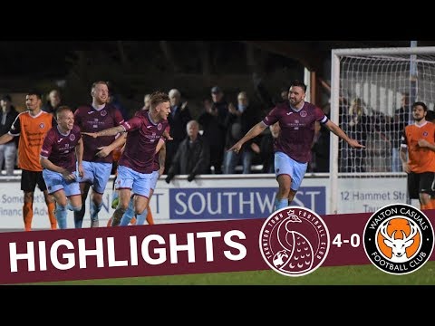 Extended Highlights: Taunton Town 4-0 Walton Casuals