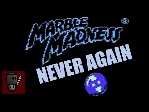 Beating Marble Madness on the NES for the First Time