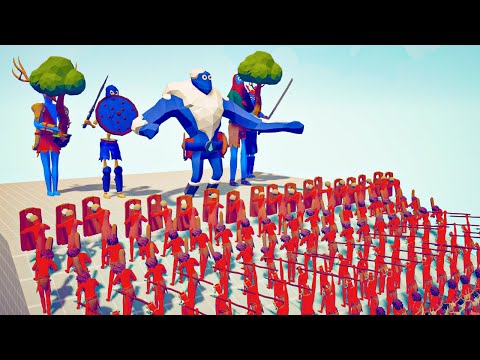 5x GIANT 👹 Vs ⚔️ 100x EVERY TEAM / Totally Accurate Battle Simulator ( TABS )