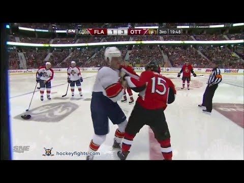 Erik Gudbranson vs Zack Smith Nov 9, 2013