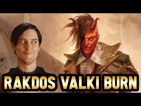 🔥 RAKDOS VALKI BURN 🔥 Can you cheat in Tibalt? 【 MTG Modern Kaldheim 】