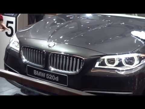 BMW 520d at 12th Auto Expo 2014 The Motor Show Greater Noida