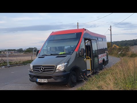 LATE RUNNING THRASH: Route 135 | LN20OPO - Gateshead Central: Mercedes-Benz/Mellor Strata Plus