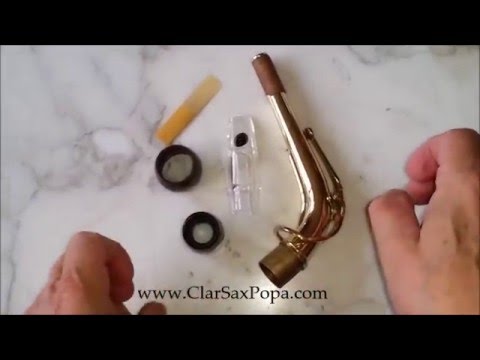Florian Popa Ligature for Pomarico and Barrel for Saxophone Selmer