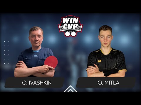21:15 Oleksandr Ivashkin  - Oleksii Mitla West 6 WIN CUP 21.06.2024 | Table Tennis WINCUP