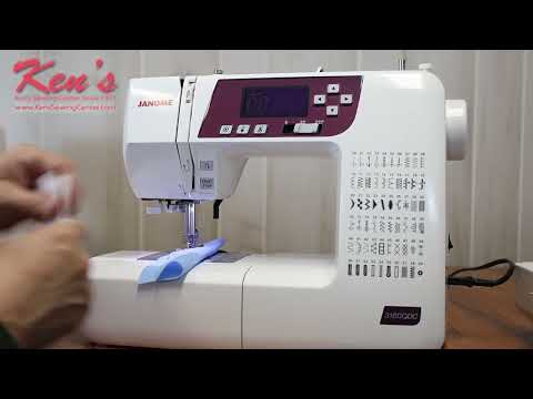 Janome 3160QDC-G Sewing Machine Overview by Ken's Sewing Center in Muscle Shoals, AL