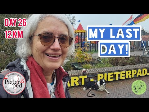 Letzter Tag auf dem Pieterpad: Winsum nach Pieterburen im Nebel | Ende des Wattenmeeres