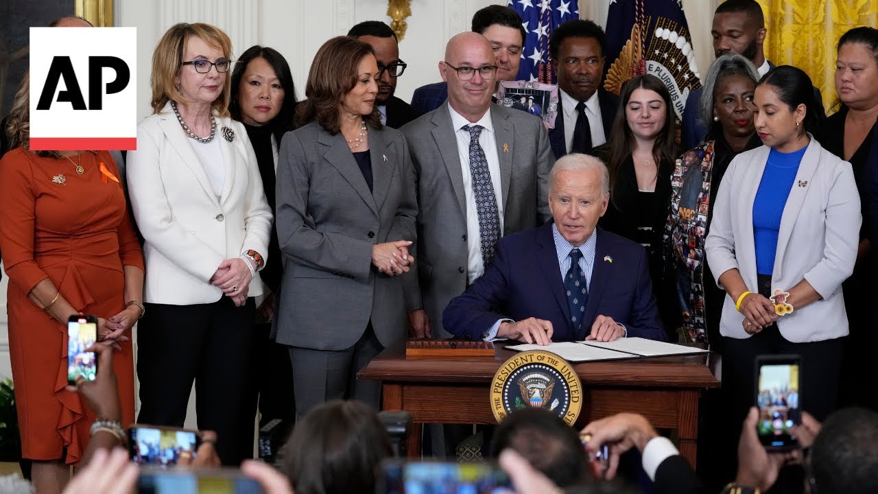 Biden signs order aimed at reducing gun violence