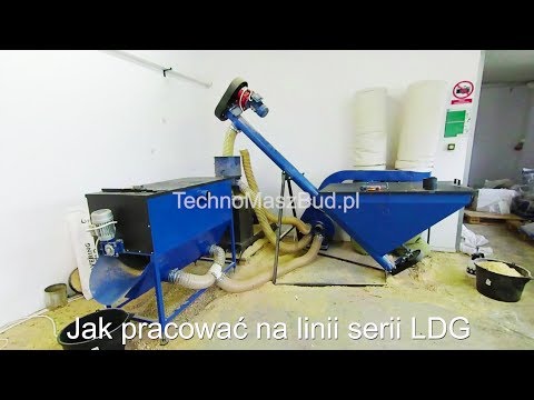 Jak pracować na linii do produkcji peletu serii LDG