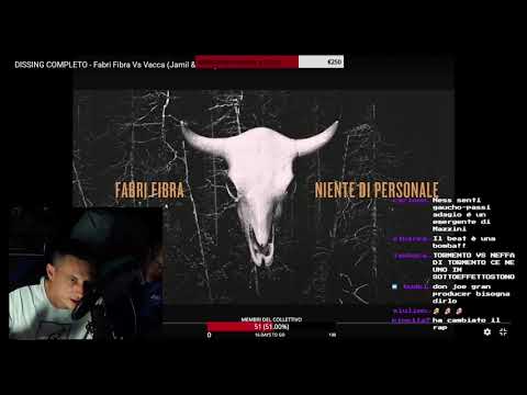 INOKI reaction al DISSING fabri fibra vs vacca RIEMPIE DI INSULTI FIBRA!!!