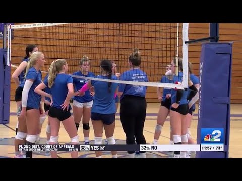 Barron Collier volleyball one win from state championship