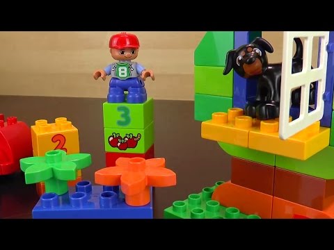 Vidéo LEGO Duplo 10572 : Grande boîte du jardin en fleurs