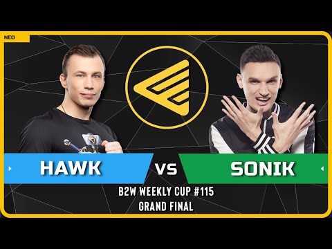 WC3 - [HU] HawK vs Sonik [NE] - GRAND FINAL - B2W Weekly Cup #115