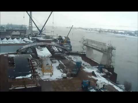Stadsbrug De Oversteek. 24.01.2013. Part 3