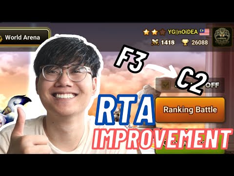 AWESOME IMPROVEMENT In RTA - He Actually Got to C2 After This! - Summoners War