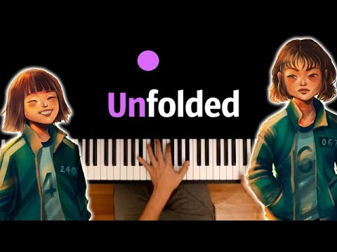🎲 Unfolded (OST "Игра в Кальмара" | Squid Game) ● караоке | PIANO_KARAOKE ● ᴴᴰ + НОТЫ & MIDI