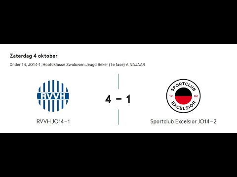 RVVH 14-1 - SC Excelsior 14-2 2e helft 4-10-2025