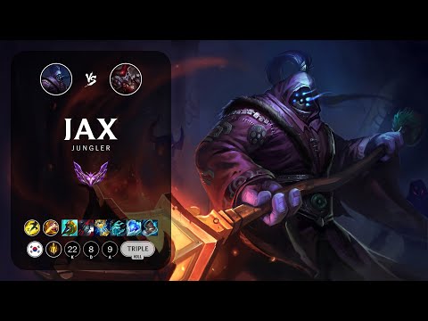 Jax Jungle vs Shaco - KR Master Patch 13.13