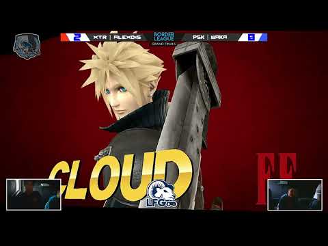 BL3 Smash 4 - XTR | AlexDis (Cloud) VS PSK | Waka (Donkey Kong/ Pac-Man) - Grand Finals