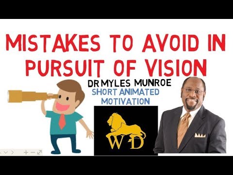 HOW TO RUN WITH YOUR VISION by Myles Munro