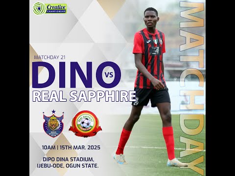 TCC MATCHDAY 21 Dino SC vs Real Sapphire