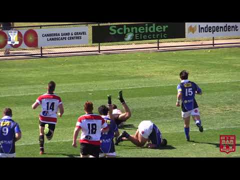 2018 John I Dent Cup Round 1 Colts Highlights - Tuggeranong Vikings v Canberra Royals
