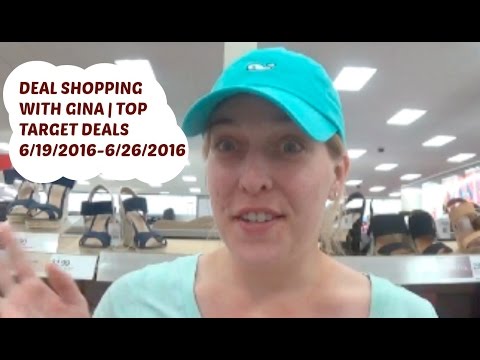 DEAL SHOPPING WITH GINA | TOP TARGET DEALS 6/19/2016-6/26/2016