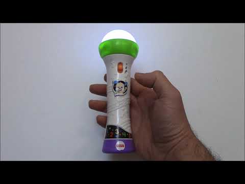 How To Use The Fisher Price Laugh & Learn Rock & Record Microphone And Review